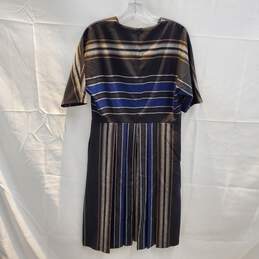 Pendleton Wool Stripe Button Front Dress NWT Size 10 alternative image