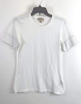 Burberry Women White T Shirt M
