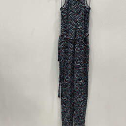 NWT Womens Multicolor Sleeveless Round Neck One-Piece Jumpsuit Size M