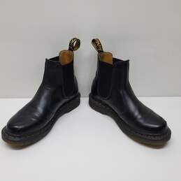 Wm Dr. Martens Air Wair W/Bouncing Soles Black Boots Sz 6 USL