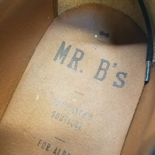 Aldo Mr. B's Black Leather Oxfords Men's Size 10.5 image number 7