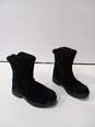 Sorel Women's Black Suede Waterproof Winter Boots Size 9 image number 3