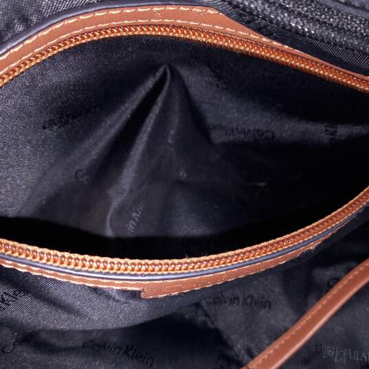 Calvin Klein Black Nylon Tote Bag image number 6