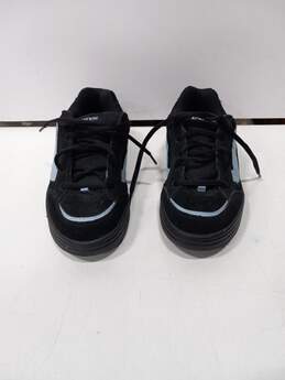 Vans Women's Mannaz 46604-73 Black/Blue Skateboard Shoes Size 6