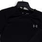 Mens Black Crew Neck Short Sleeve Activewear Pullover T-Shirt Size Small image number 3