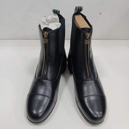 ARIAT Heritage 1V Zip Paddock Men's EE Wide Black Boots Size 11.5 IOB image number 2