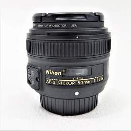 Nikon AF-S Nikkor 50mm 1:1.8 G Camera Lens W/ Tiffen Filters & Manual alternative image