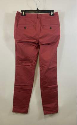 NWT Abercrombie & Fitch Womens Red Felix Super Slim Stretch Chino Pants Size 29 alternative image