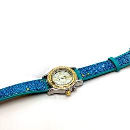 Designer Kirks Folly K4814 Rhinestone Glitter Round Quartz Analog Wristwatch alternative image