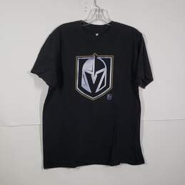 Mens Cotton Vegas Golden Knights Short Sleeve NHL Pullover T-Shirt Size Large