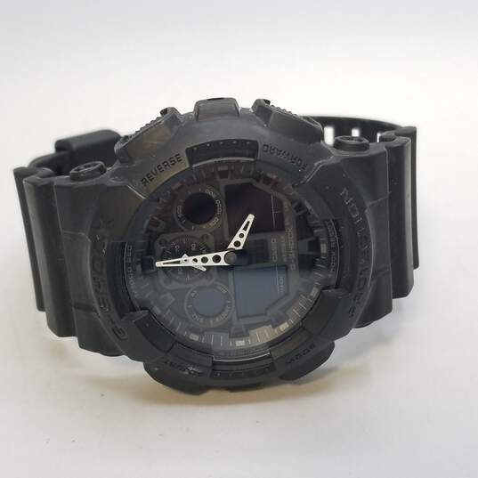 Casio G-Shock 5081 GA-100 2-Jewel 48mm Antimagnetic S.R. W.R. St. Steel Multi-Dial Watch 66.0g image number 6