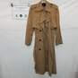 AUTHENTICATED Alexander Wang Long Tan Trench Coat Size XS image number 1