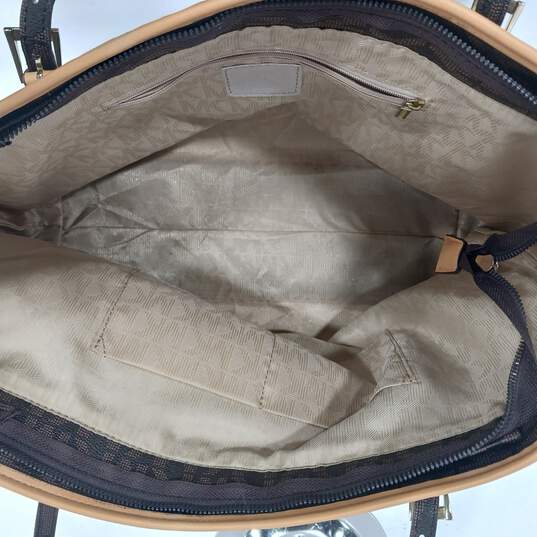 Women’s Michael Kors Jet Set Medium Logo Tote Bag image number 4