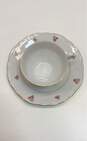 Bavaria West Germany Elfenbein Rose Patten Tea Cup Saucer Plate Set 9 Pieces image number 3