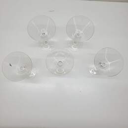 Set of 4 + 1 Clear Estelle Martini Glasses alternative image