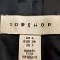 Top Shop Women Brown Jacket Sz 2 NWT image number 3