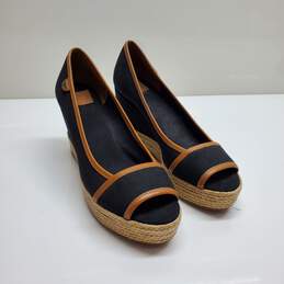 Tory Burch Majorca Wedge Shoes Size 39