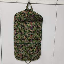 Vera Bradley Green Paisley Garment Bag
