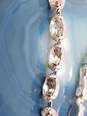 Vintage Weiss Icy Clear Rhinestone Silver Tone Bracelets 26.7g image number 4
