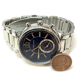 Designer Michael Kors Sawyer MK-6224 Silver-Tone Round Analog Wristwatch alternative image