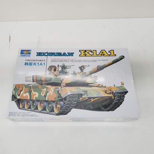 Trumpeter MMD Korean K1A1 1/35 Armoured Vehicles Series No. 031 Model Tank - Sealed image number 1