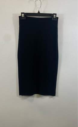 Rag & Bone Womens Black Stretch Back Lace-Up Straight & Pencil Skirt Size XXS