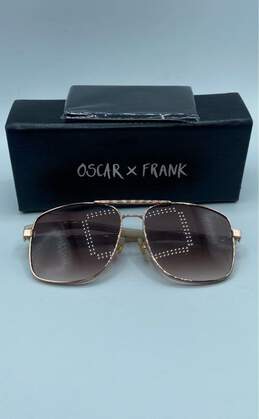 Oscar X Frank Gold Sunglasses - Size One Size