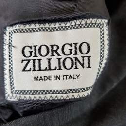 Giorgio Zillioni Men Gray Wool Blazer Sz 46 SH alternative image
