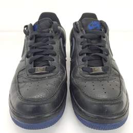 Nike Air Force AF1  Low 'Black Old Royal' Athletic Shoes Size 7.5 alternative image