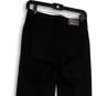 NWT Womens Black Flat Front Slash Pocket Formal Dress Pants Size 00 image number 4