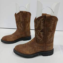 Ariat Men's Western Steel Toe Boots Size 9.5 D alternative image