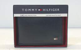 Tommy Hilfiger Leather Bifold Wallet Black