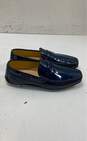 Francesco Benigno Navy Blue Loafer Casual Shoe Men 7 image number 1