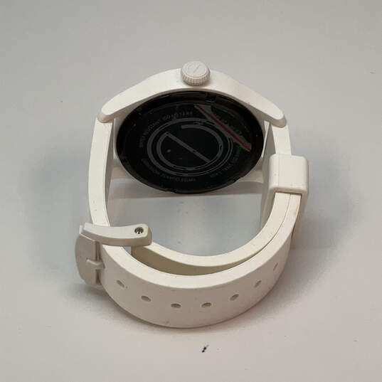 Designer ESQ Movado Swiss Quartz White Stainless Steel Analog Wristwatch image number 4