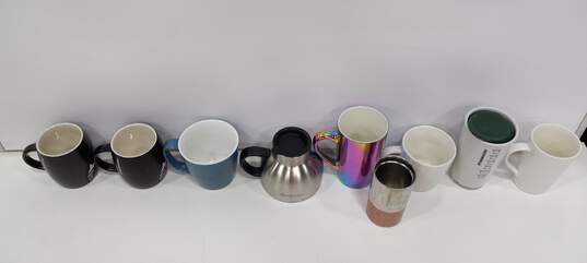 Bundle of Assorted Starbucks Mugs In Various Shapes & Sizes image number 3
