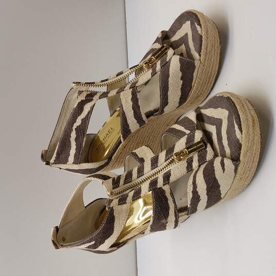 Michael Kors Damita Women Shoes Zebra Size 8M image number 3