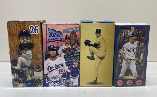 Lot of Assorted Los Angeles Dodgers Bobbleheads image number 4