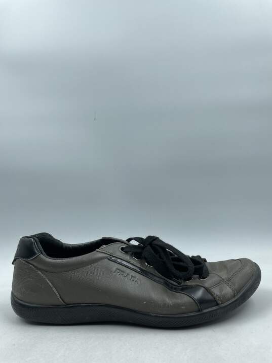 Authentic Prada Taupe Sneakers M 9 image number 1