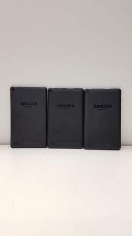 Amazon Fire Tablets (Assorted Models) - Lot of 3 - For Parts alternative image