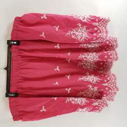 7th Avenue Women Pink Embroidered Blouse XXL NWT