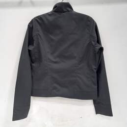 Marmot Women's Black Full Zip Mock Neck Wind Breaker Jacket Size S alternative image
