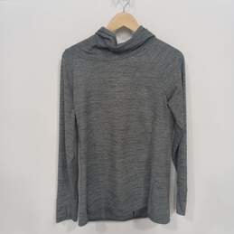 Spyder Women's Gray/Black Cowl Neck Sweatshirt Size L