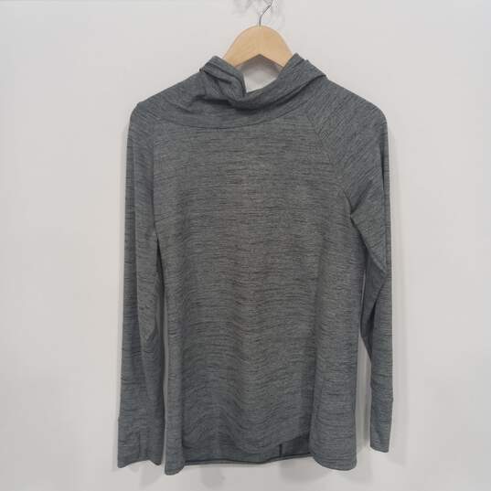 Spyder Women's Gray/Black Cowl Neck Sweatshirt Size L image number 1