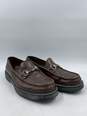 Authentic Gucci Horsebit Brown Loafers M 8.5 image number 3