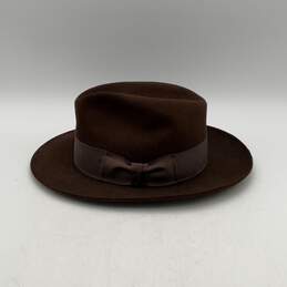 Stetson Indiana Jones Mens Brown Wide Brim Western Cowboy Hat Size 57/7 1/8