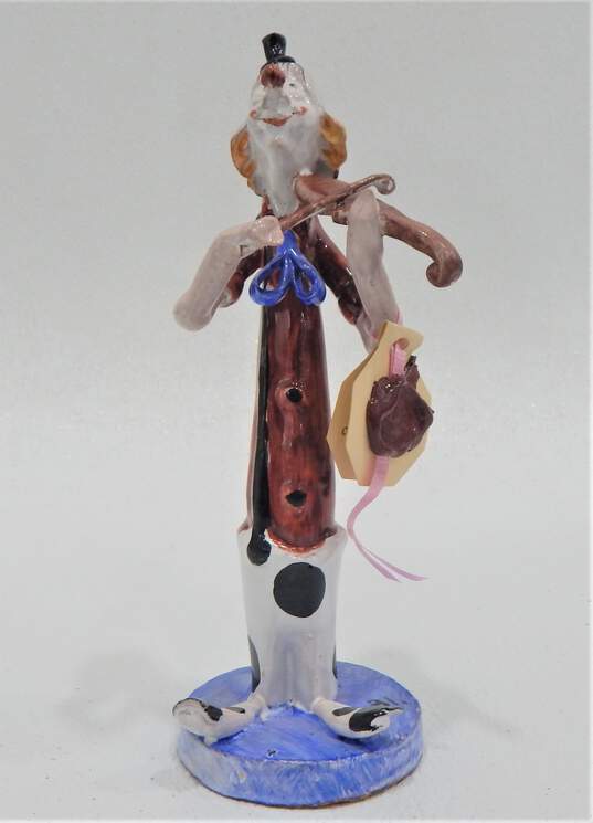 Vintage Signed T.P. Ceramiche Italy Clown Figurine Sculpture image number 1