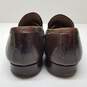 Bally of Switzerland Kent Men's Brown Leather Slip-On Tassel Moccasin Loafers Size 8.5W image number 4