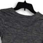 Womens Gray Scoop Neck Short Sleeve Stretch Pullover T-Shirt Size XS image number 4