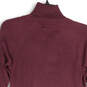NWT Womens Burgundy Knitted Turtleneck Long Sleeve Pullover Sweater Size S image number 4