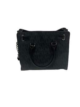 Hamilton Black Leather Satchel Bag alternative image